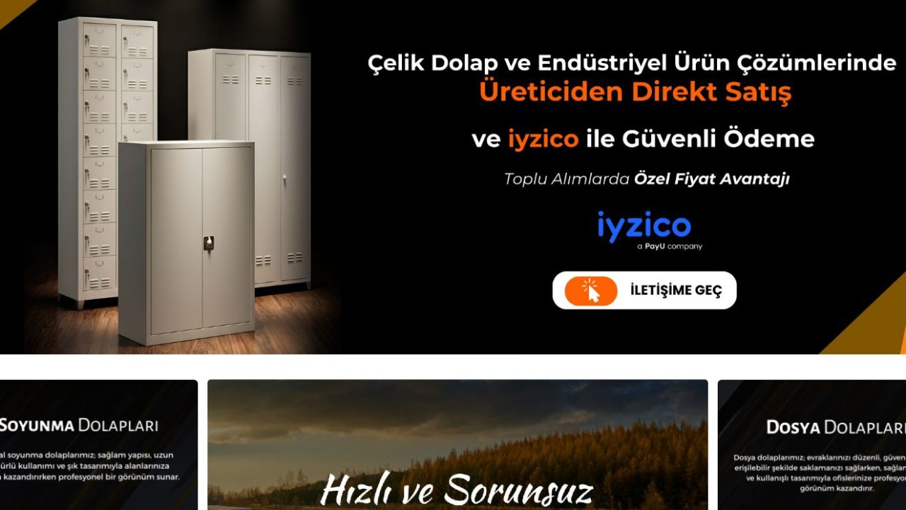 Arşiv Düzeninde Dosya Dolabı ve Kilit
